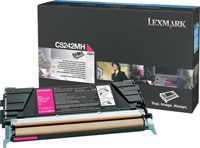 Lexmark Toner/magenta 5000sh f C524 (00C5242MH) Lexmark Toner/magenta 5000sh f C524 (00C5242MH)